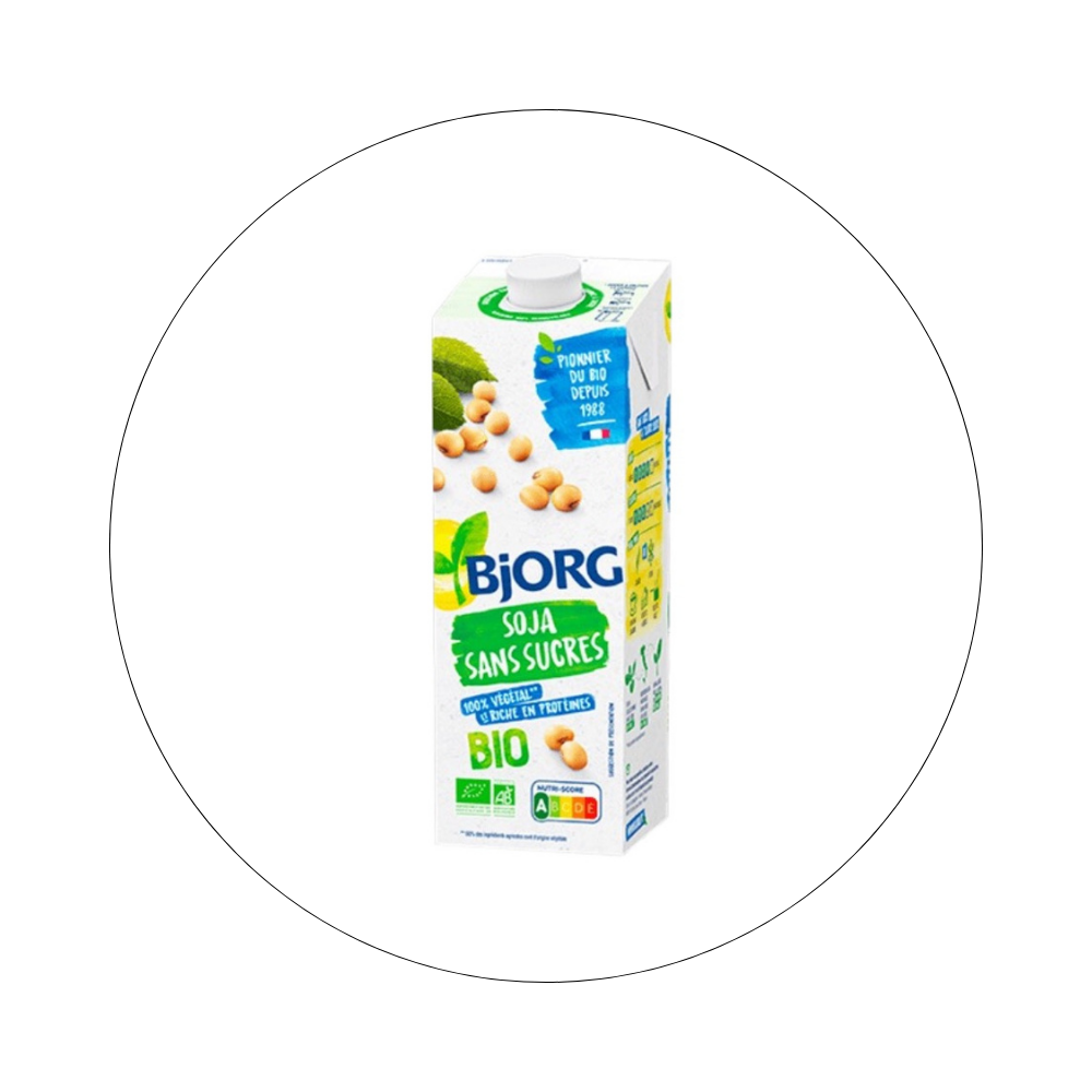 BJORG - Lait Soja Nature 1L