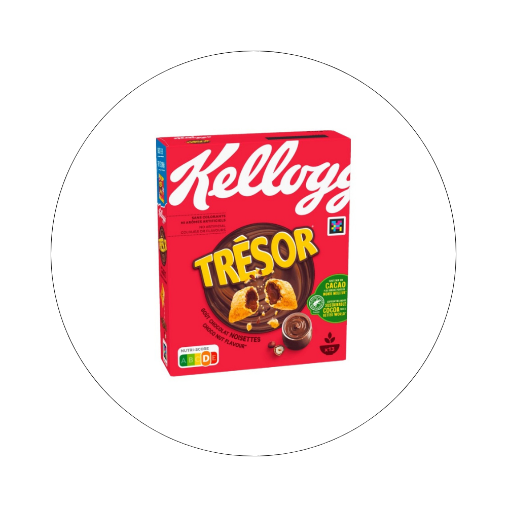KELLOGG'S - Trésor Choco-Noisette