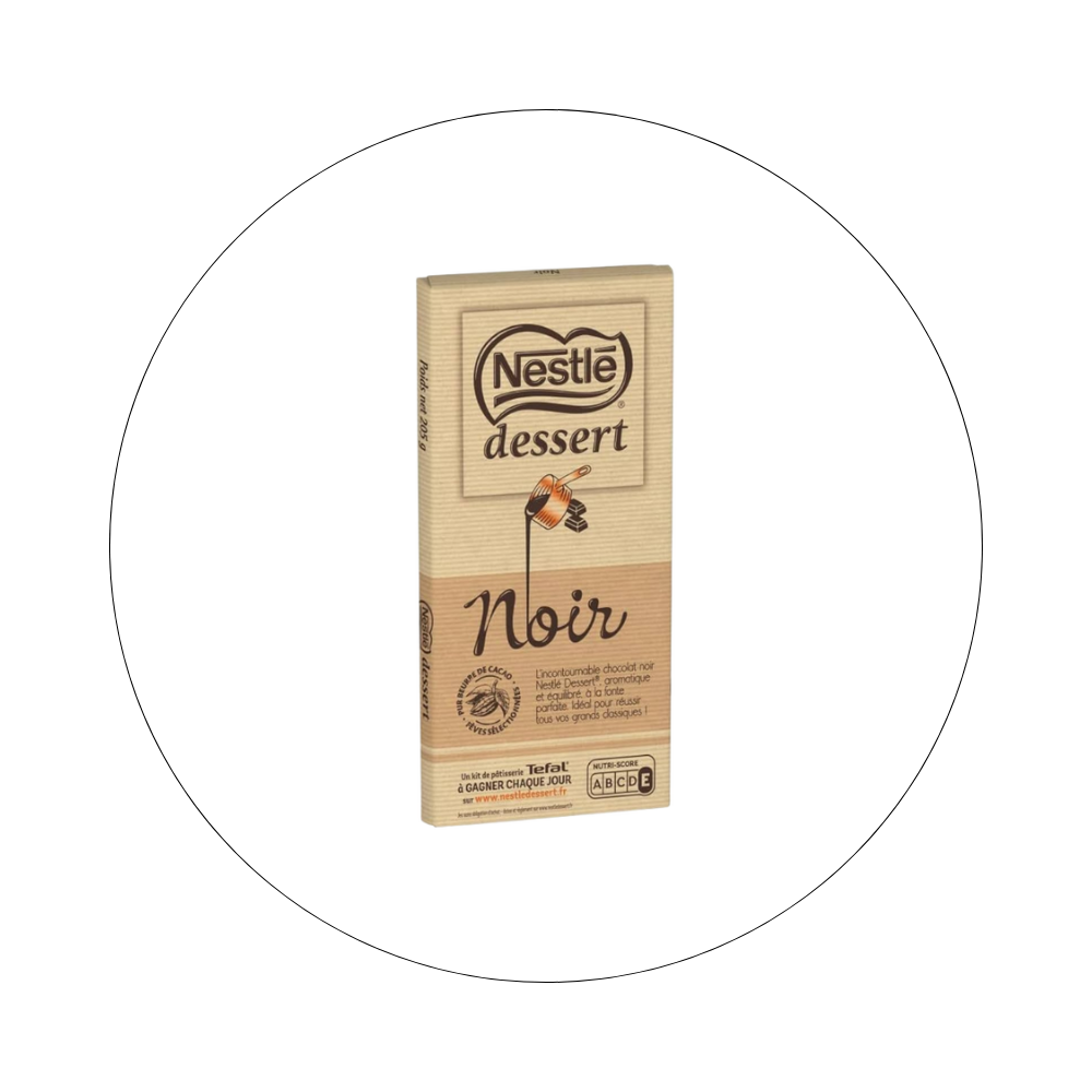 NESTLE - Chocolat Dessert Noir