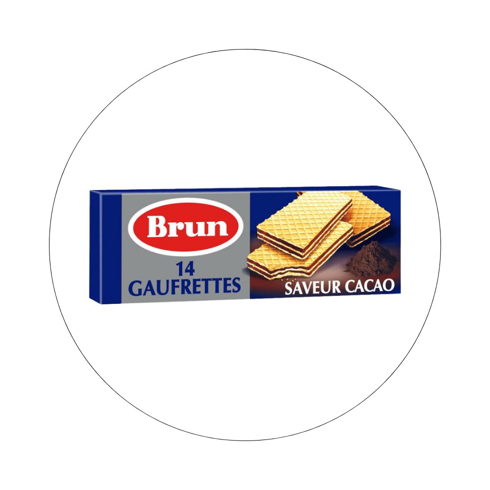 PETIT BRUN - Gaufrettes Cacao